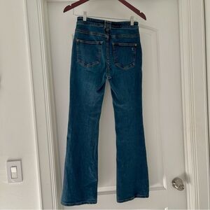 Pilcro Anthropologie Dark Denim Flare Jeans size 26